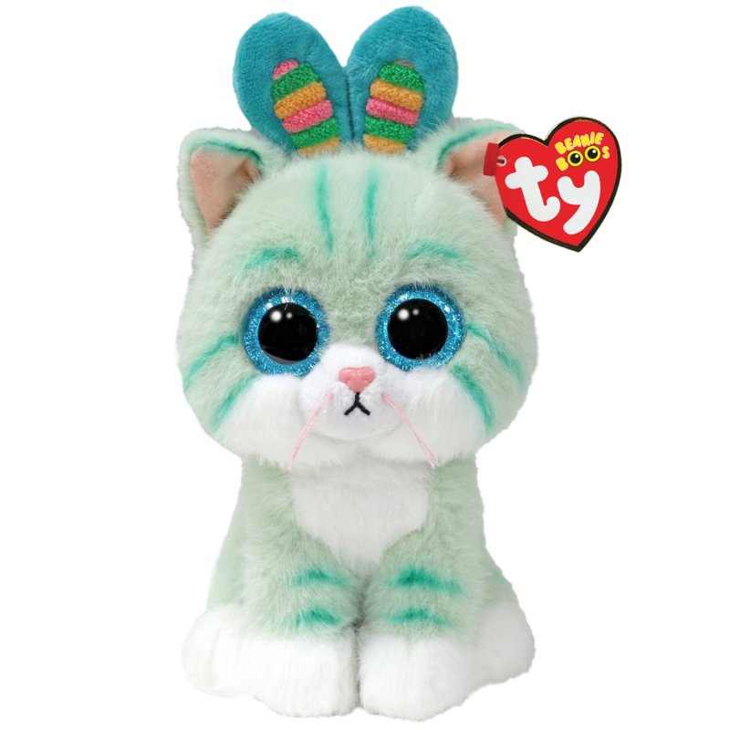 TY Beanie Boo Soft Plush Toy - Gumdrop Cat | 37368