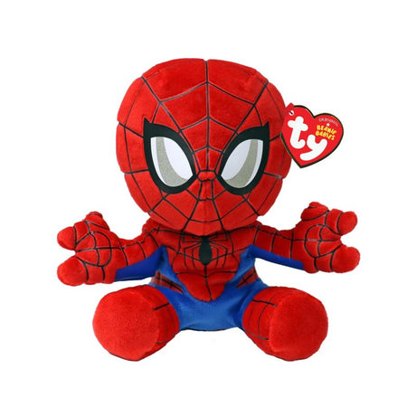 TY Beanie Babies Soft Plush Toy - Marvel Spiderman | 44007