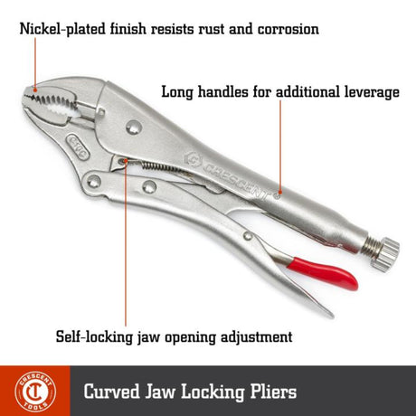 Crescent Locking Plier Set (2 Pack) | XMS24MOLEGRP