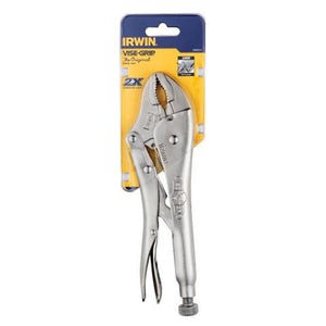 Irwin Curved Jaw Locking Vise Grip Pliers with Wire Cutter 254mm (10in) | VIS10WRC