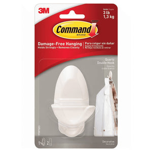 Command Double Hook Quartz | 3M17087Q