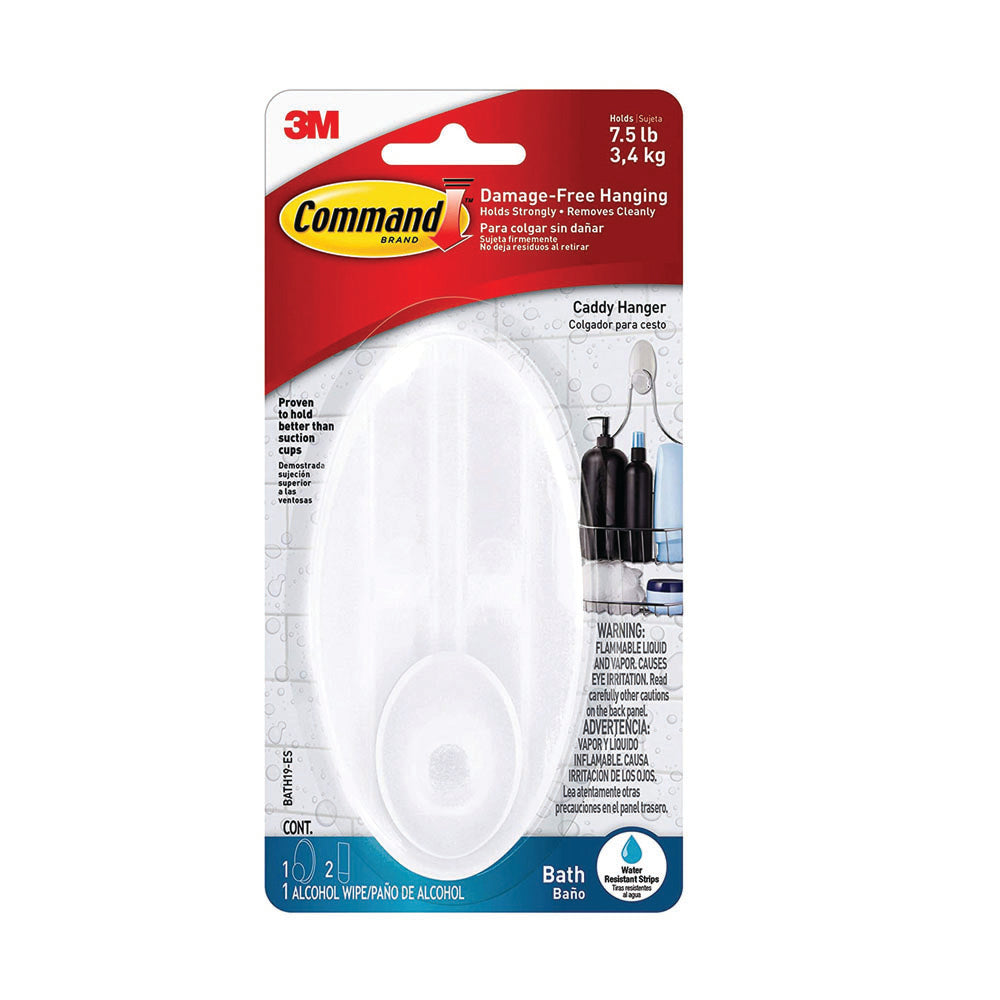 Command 3M Bath / Shower Caddy Hanger | 3MBATH19-ES