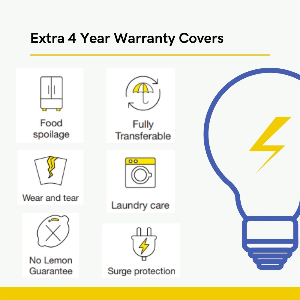 Extra Peace of Mind Warranty 200-299 - 4 Years | B24