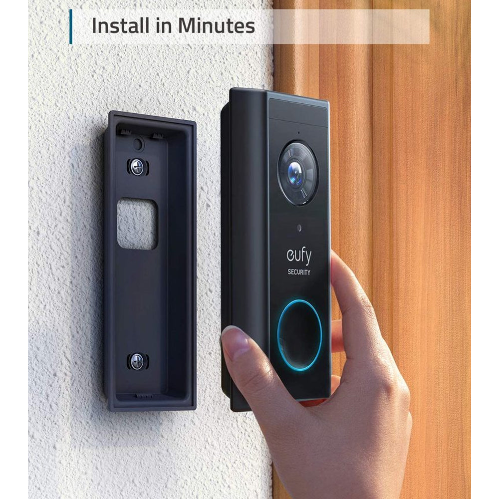 Eufy Video Doorbell 2K Battery Powered With Home Base 2 | E82101W4