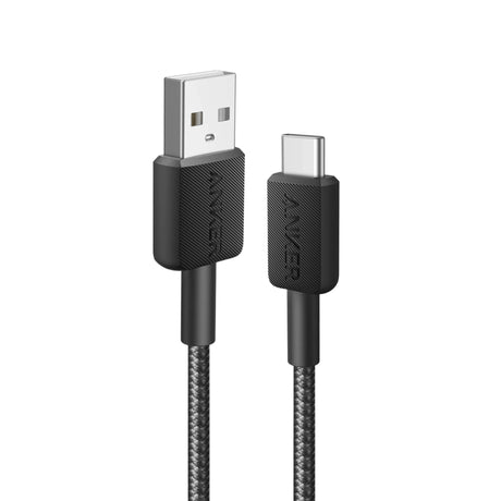 Anker 322 USB A to USB C Charging Cable 90cm - Black | A81H5G11