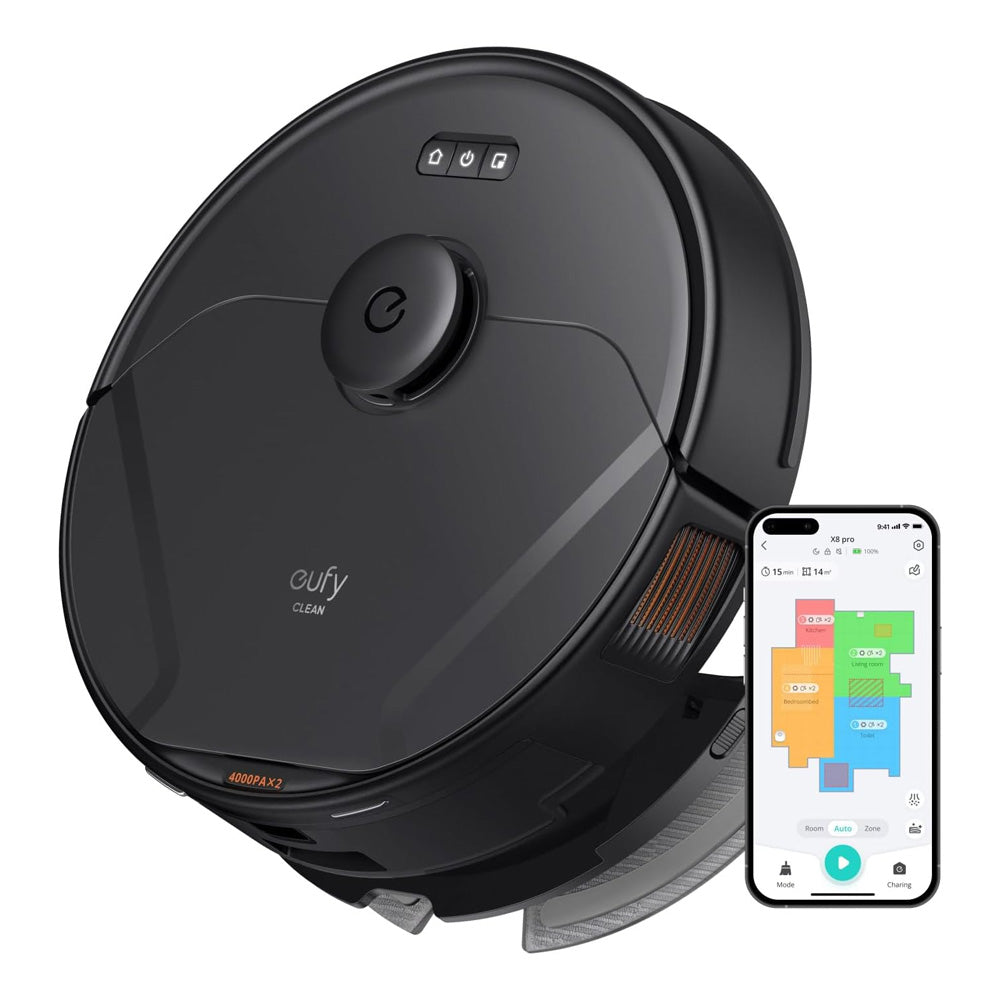 Eufy Clean X8 Pro Robot Vac Vacuum Cleaner | T2266V11