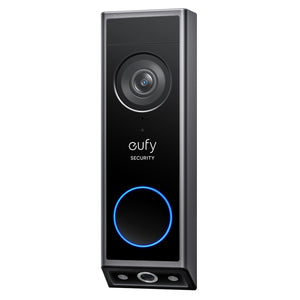 Eufy E340 Video Doorbell 2K Dual Camera Colour Night Vision + Chime  - Black | E8214311