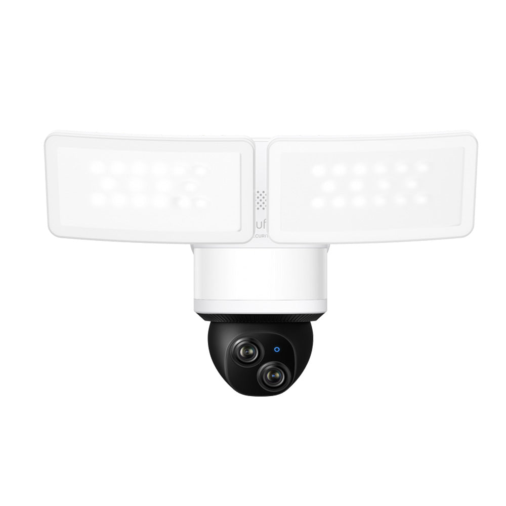 Eufy E340 Floodlight Camera Dual Lens 360 Degree Pan and Tilt - White | T8425321