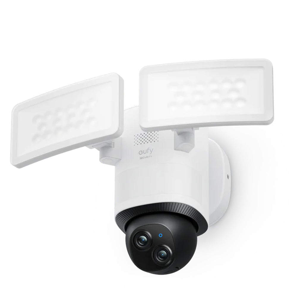 Eufy E340 Floodlight Camera Dual Lens 360 Degree Pan and Tilt - White | T8425321