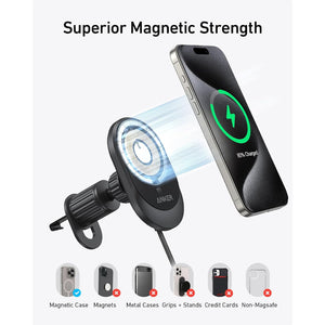 Anker MagGo Wireless Car Charger 15W| B2932111