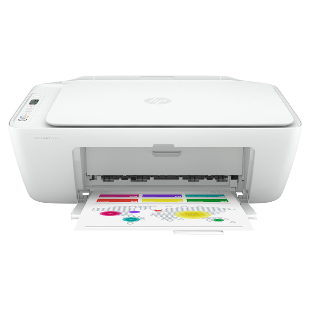 HP DeskJet 2710E All-in-One A4 Inkjet Printer with WiFi - White
