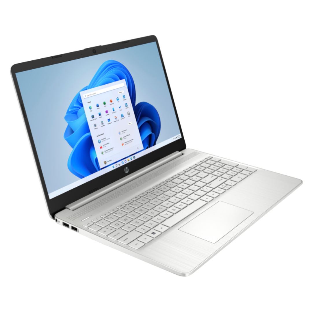 HP 15.6 Inch Laptop Core I3 4GB 128GB FHD - Silver | 15S-FQ2050NA