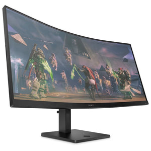 HP Omen 34 Inch 165Hz WQHD Curved Gaming Monitor 1ms Response - Black | 780K8AA#ABU