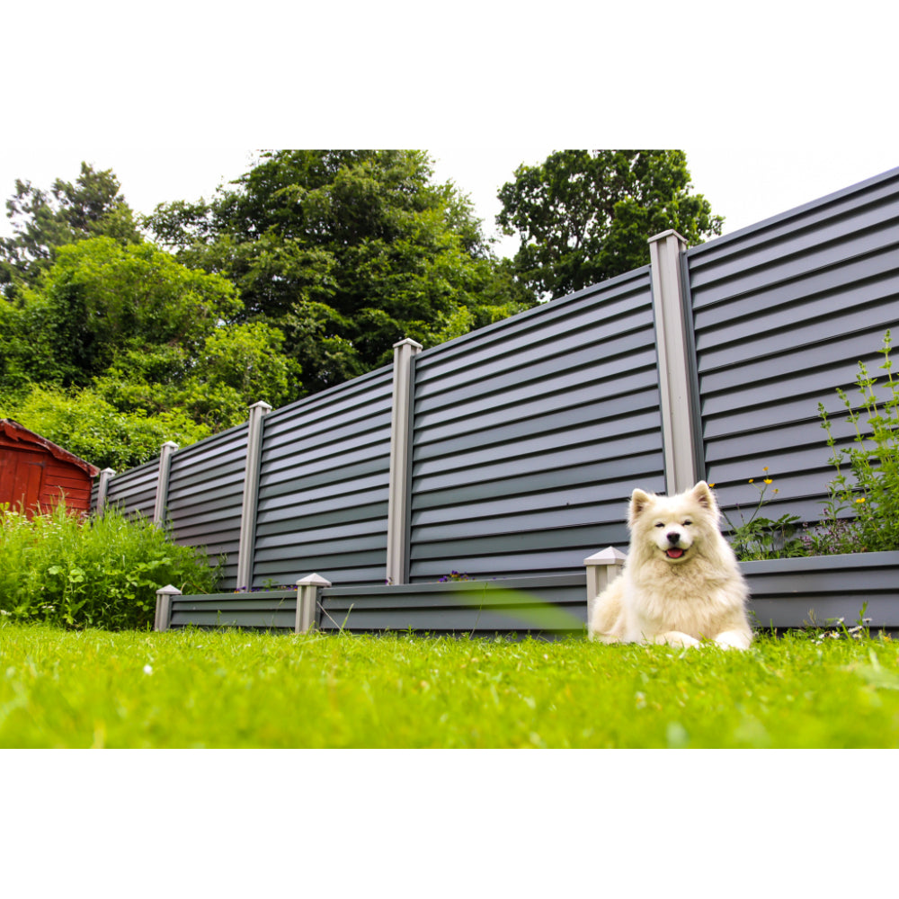 Elite Garden SmartFence Panel Pack 180cm - Anthracite | SMFPA