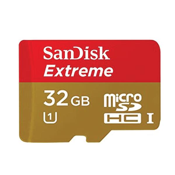 Sandisk Extreme memory card 32 GB MicroSDHC Class 10 | SDE32GBMSD100MB