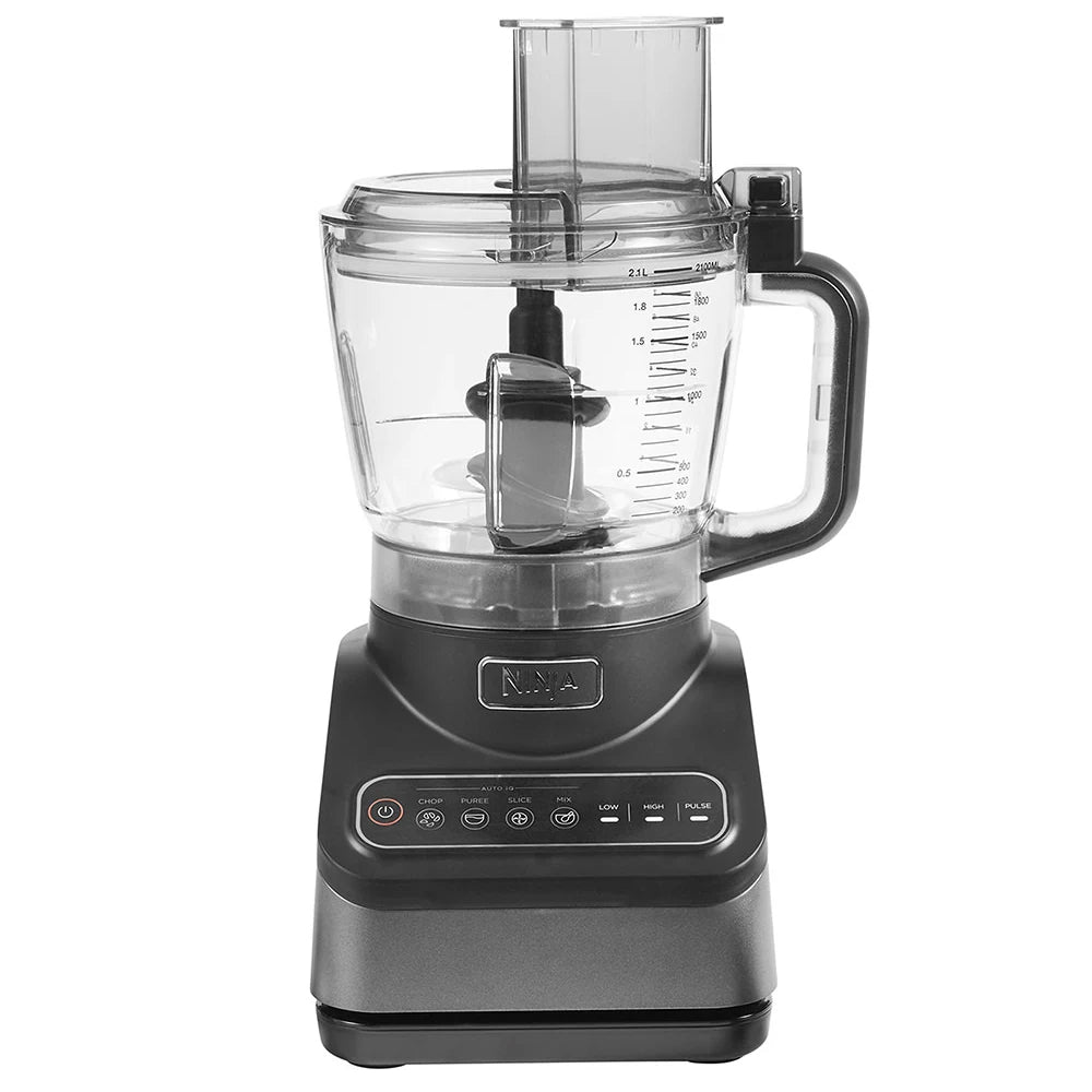 Ninja 2.1 Litre Food Processor With Auto IQ 850W - Grey | BN650UK