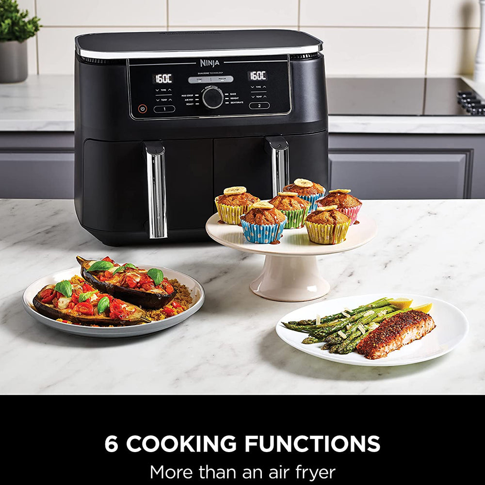 Ninja 9.5 Litre Foodi Max Dual Zone Air Fryer - Black | AF400UK