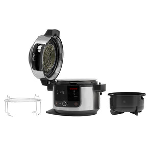 NINJA Foodi 11-in-1 SmartLid Multicooker Air Fryer- Stainless Steel & Black | OL550UK