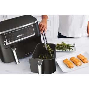 Ninja Foodi Max Dual Zone Air Fryer 9.5 Litre with Smart Cook Probe System | AF451UK