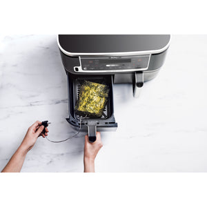 Ninja Foodi Max Dual Zone Air Fryer 9.5 Litre with Smart Cook Probe System | AF451UK