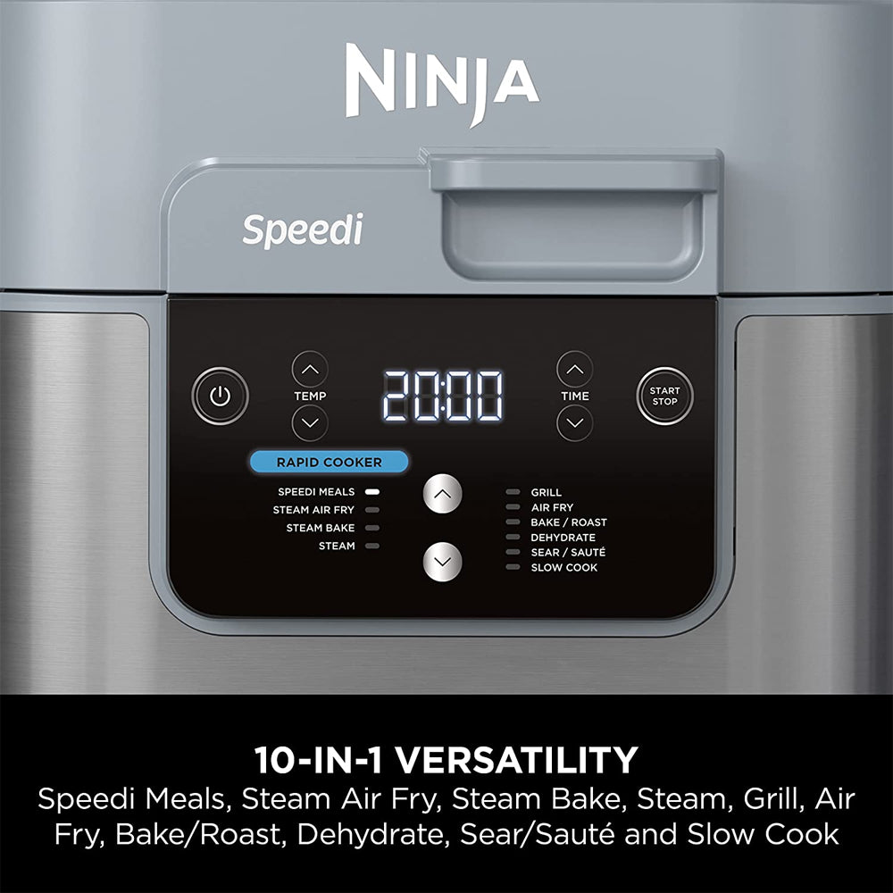 NINJA Speedi Rapid 10-in-1 Multicooker Air Fryer - Grey | ON400UK