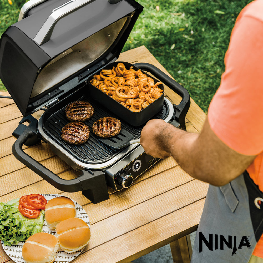 Ninja Woodfire Electric BBQ Grill & Smoker and Air Fryer | OG701UK