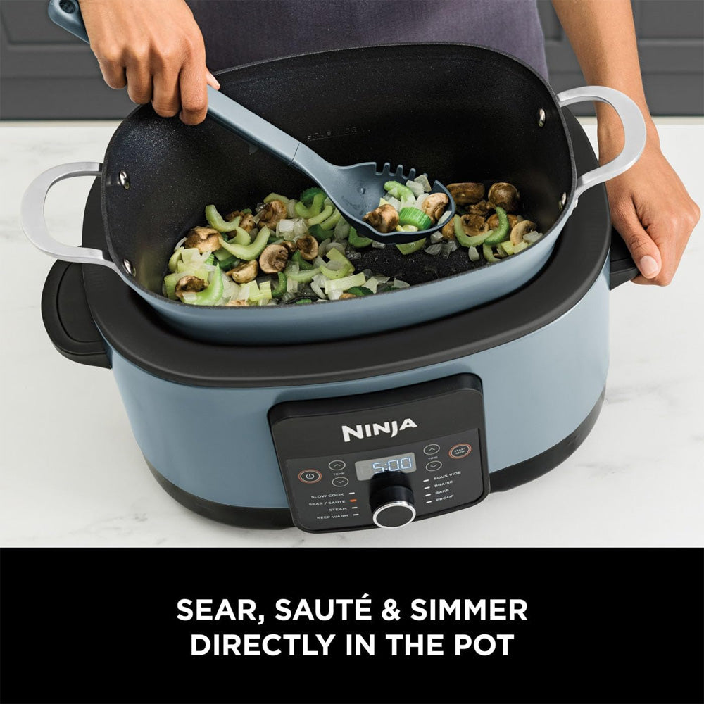 Ninja Foodi Possible Cooker 8-in-1 Slow Cooker - Sea Salt Grey | MC1001UK