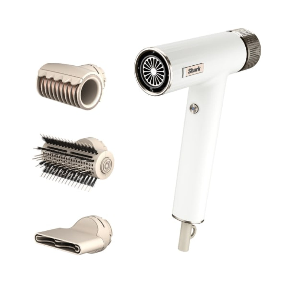 Shark SpeedStyle RapidGloss Finisher & High-Velocity Hair Dryer for Straight & Wavy Hair | HD331UK