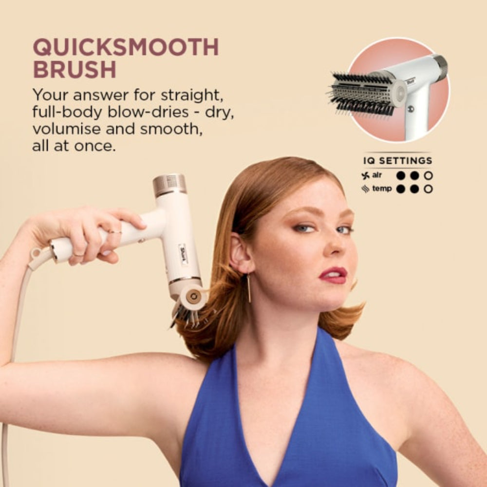 Shark SpeedStyle RapidGloss Finisher & High-Velocity Hair Dryer for Straight & Wavy Hair | HD331UK