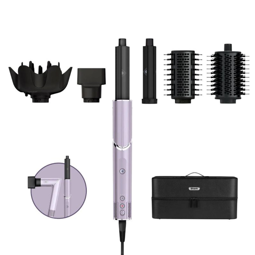 Shark FlexStyle 5 in 1 Air Styler and Hair Dryer with Storage Case - Stone | HD440SLUK