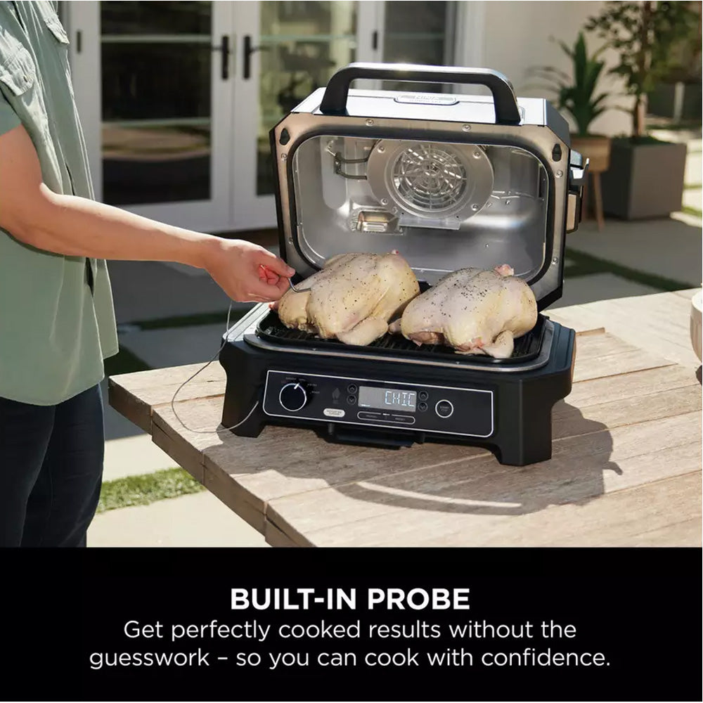 Ninja Woodfire Pro XL Electric BBQ Grill & Smoker | OG850UK