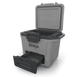 Ninja FrostVault 28 Litre Hard Cooler with Dry Zone - Slate Grey | FB131UKGY