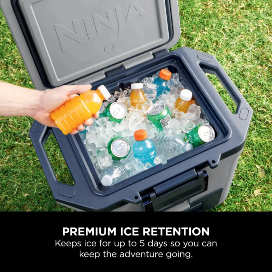 Ninja FrostVault 28 Litre Hard Cooler with Dry Zone - Slate Grey | FB131UKGY