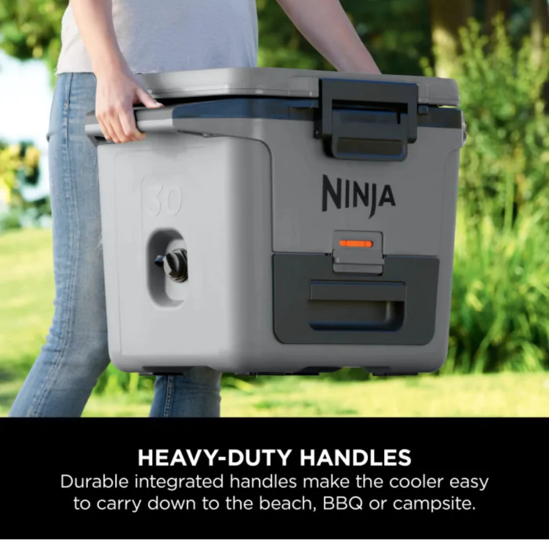 Ninja FrostVault 28 Litre Hard Cooler with Dry Zone - Slate Grey | FB131UKGY