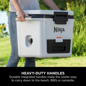 Ninja FrostVault 28 Litre Hard Cooler with Dry Zone - Cloud White | FB131UKWH