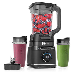 Ninja Detect Duo Power Blender Pro + Single Serve with BlendSense Technology | TB301UK