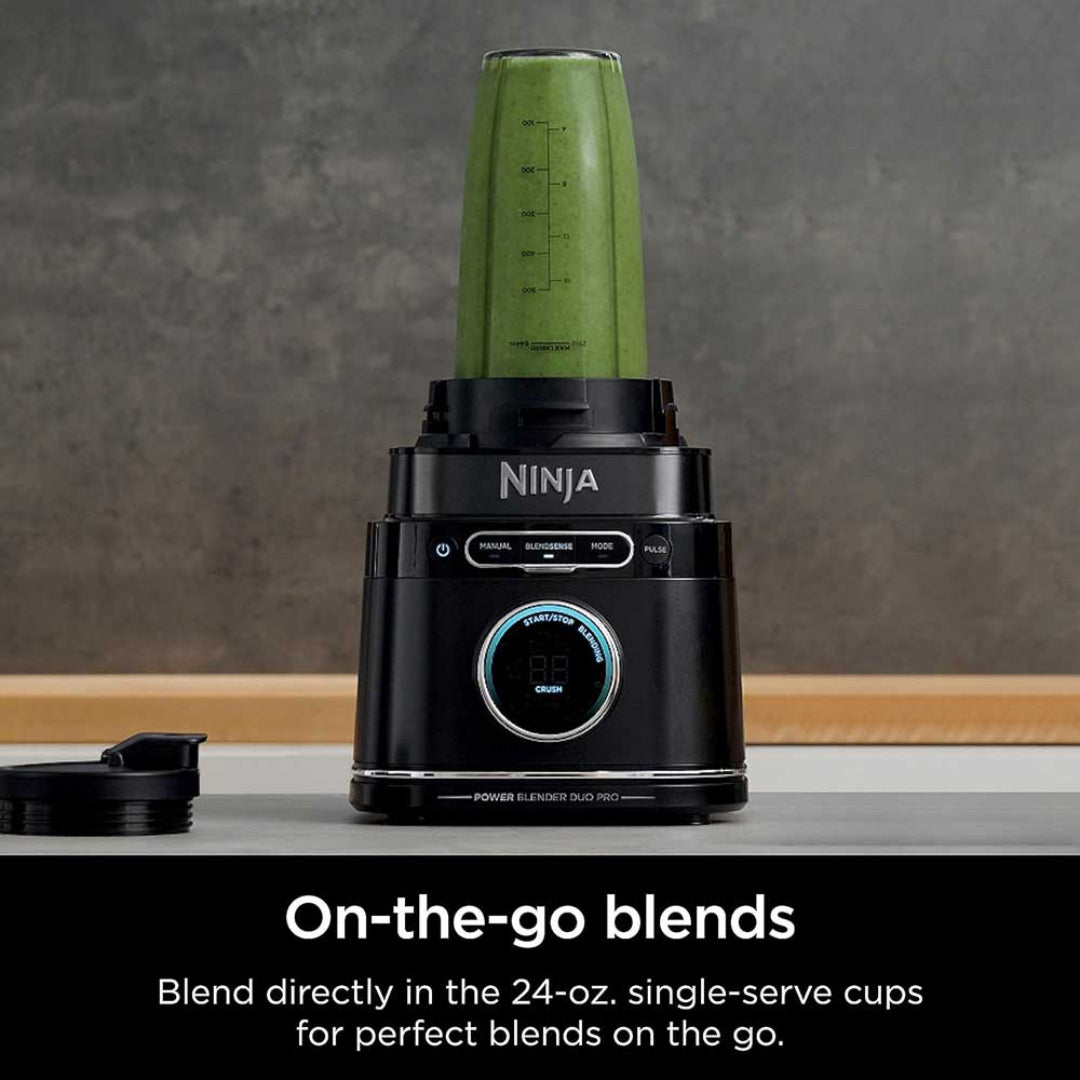 Ninja Detect Duo Power Blender Pro + Single Serve with BlendSense Technology | TB301UK