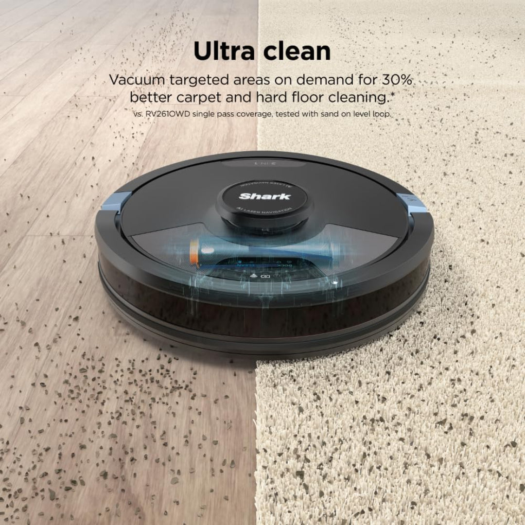 Shark Matrix Plus 2 in 1 Self-Empty Robot Vac Vacuum & Mop | RV2620WAUK