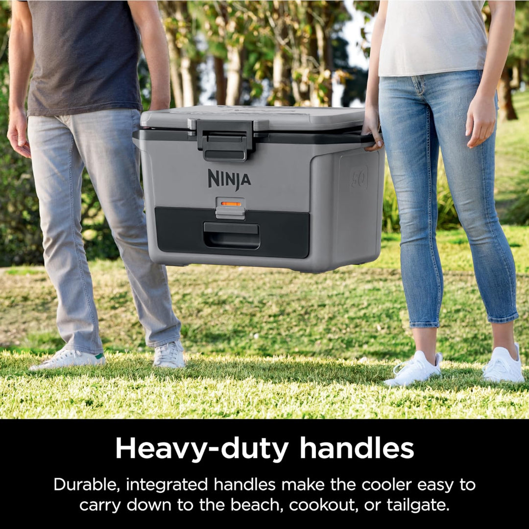 Ninja FrostVault 47 Litre Hard Cooler with Dry Zone - Slate Grey | FB151UKGY