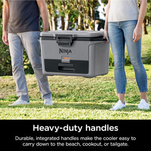 Ninja FrostVault 47 Litre Hard Cooler with Dry Zone - Slate Grey | FB151UKGY