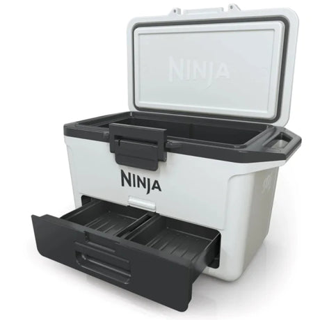 Ninja FrostVault 47 Litre Hard Cooler with Dry Zone - Cloud White | FB151UKWH