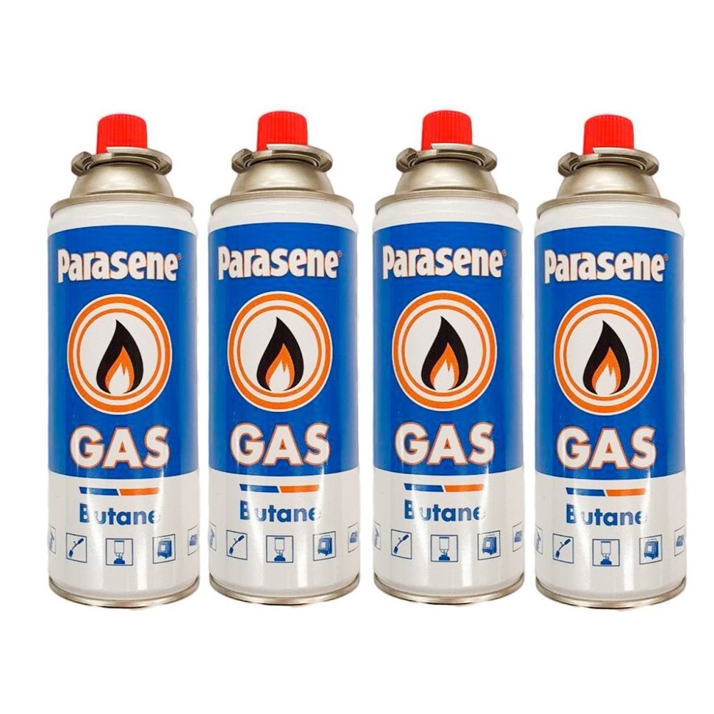 Parasene Camping Gas Butane Gas 227g 4 Pack | 0045-54