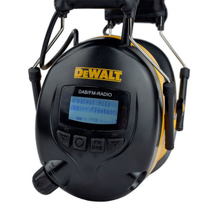 Dewalt DPG14 Dab+ / FM Radio Hearing Defenders Ear Muffs | DPG14