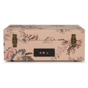 Voyager Vinyl Turntable Record Player With Bluetooth - Floral | CR8017B-FL4