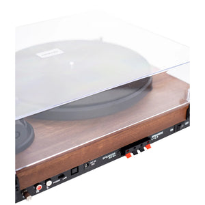 Crosley C62 Turntable Record Player With Bluetooth And Stereo Speakers - Walnut | C62C-WA4