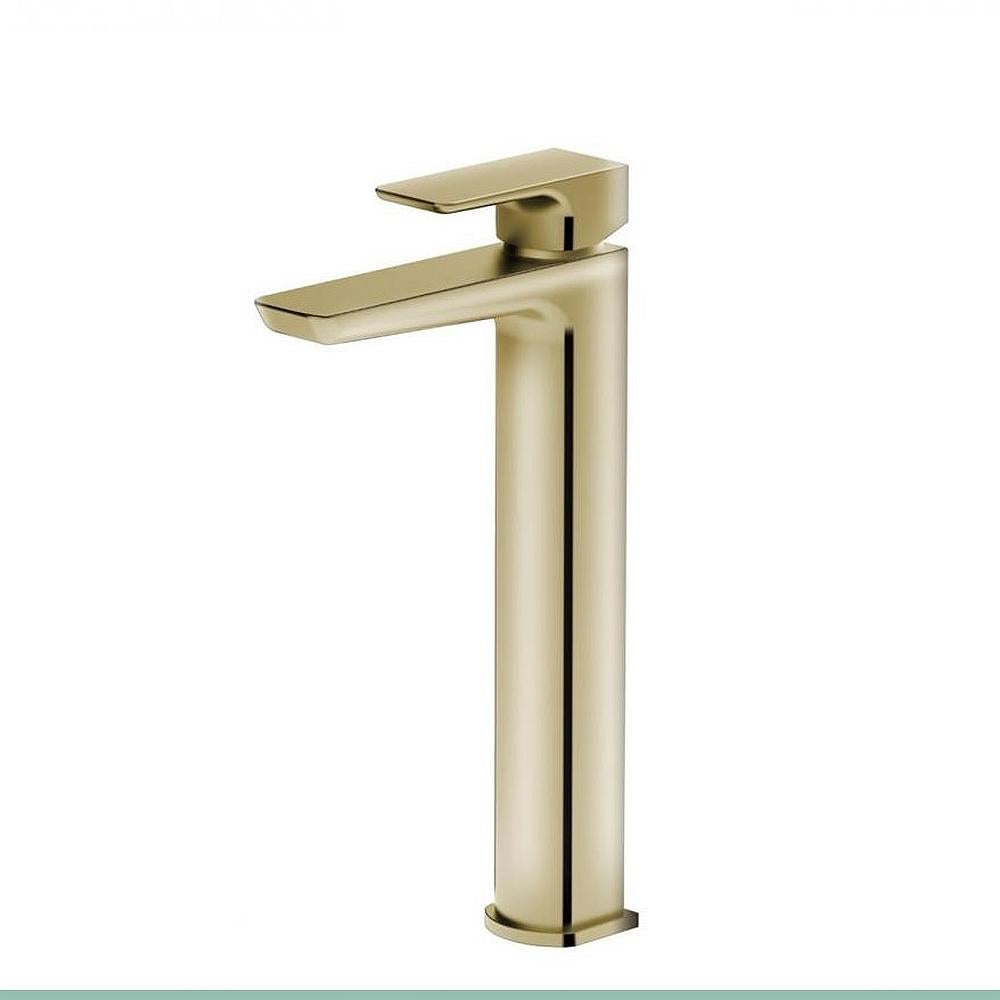 Swansea High Rise Basin Mixer Tap - Brass | 151696