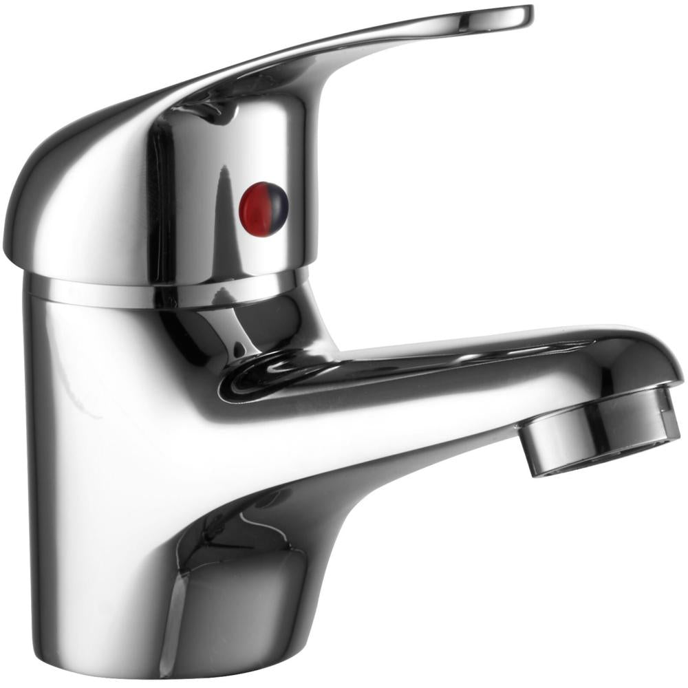 Plumb Essential Basin Mixer Tap and Click Clack Waste - Chrome | 151546