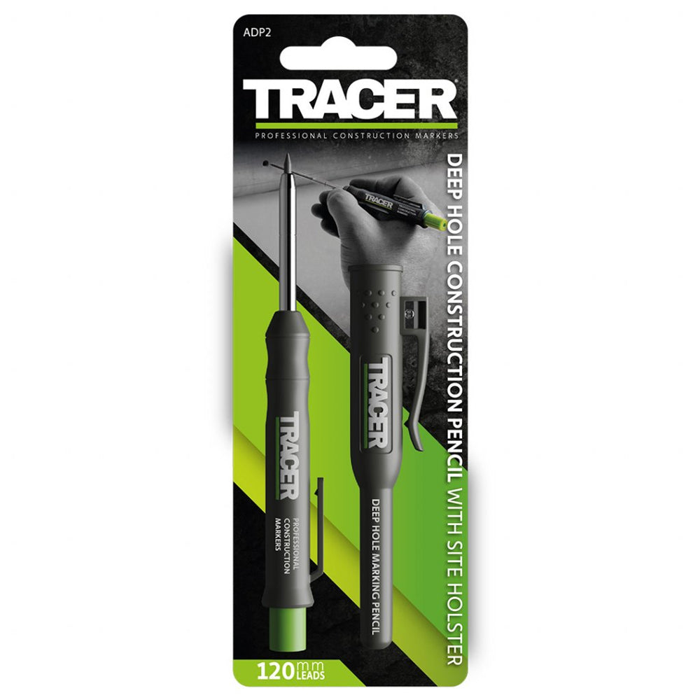 Tracer Deep Hole Construction Marking Pencil with Site Holster | ADP2