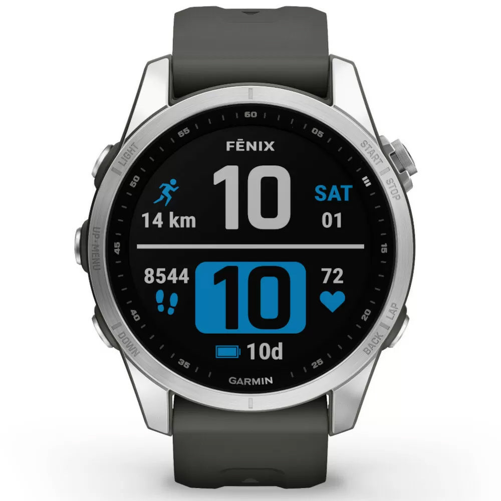 Garmin Fenix 7S Smart Watch - Graphite | 49-GAR-010-02539-01