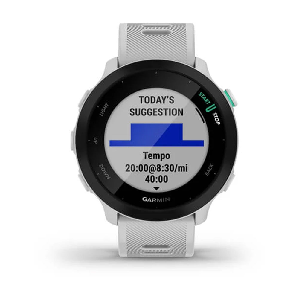 Garmin FR55 GPS Forerunner 55 - White | 49-GAR-010-02562-11